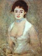 Pierre Renoir, Portrait of Madame Henriot